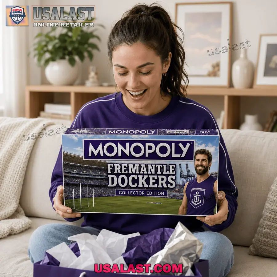 Fremantle Dockers Collector Edition Monopoly Board Game 2026