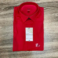 Red Alfani Slim Fit Stretch Dress Shirt Sz Small NEW WITH TAG