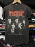 Vintage 80s Ratt American Glam Metal Tour Distressed Tee