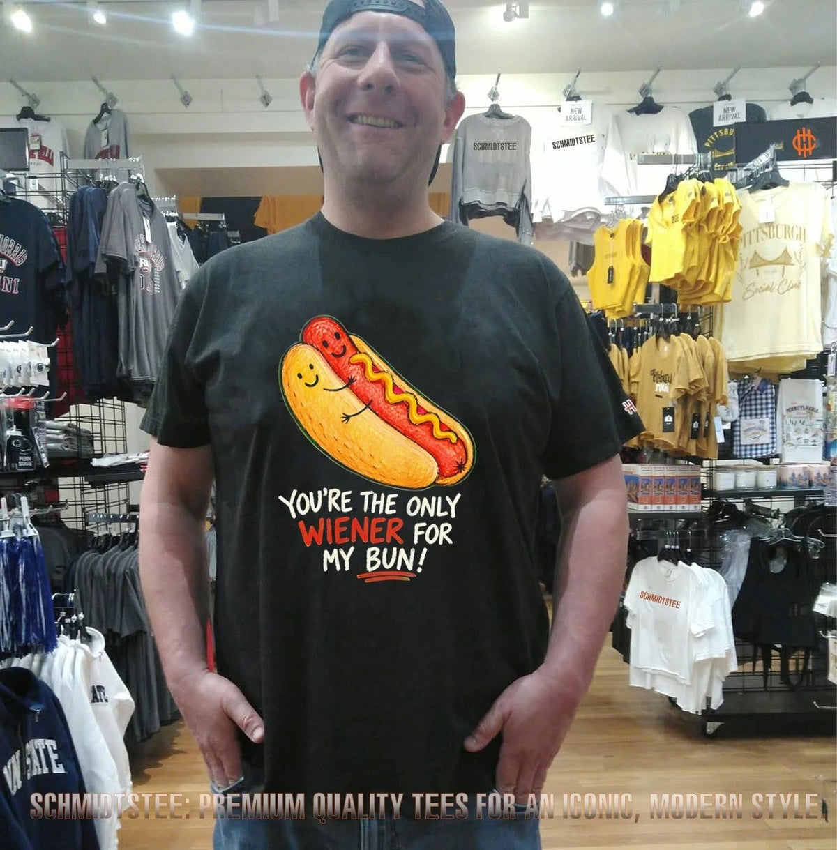 You’re The Only Wiener For My Bun Hotdog shirt