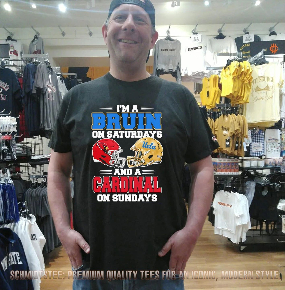 I’m a Bruin on Saturdays and a Cardinal on Sundays shirt