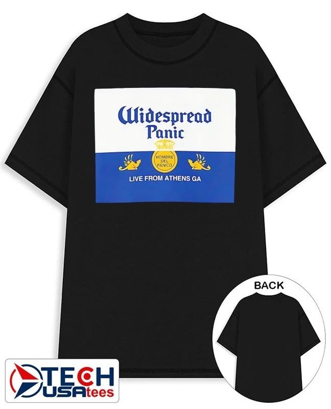 Widespread Panic live from Athens GA shirt