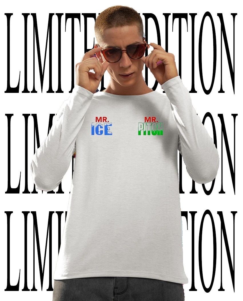 Mr. Ice Mr. Pitch logo shirt