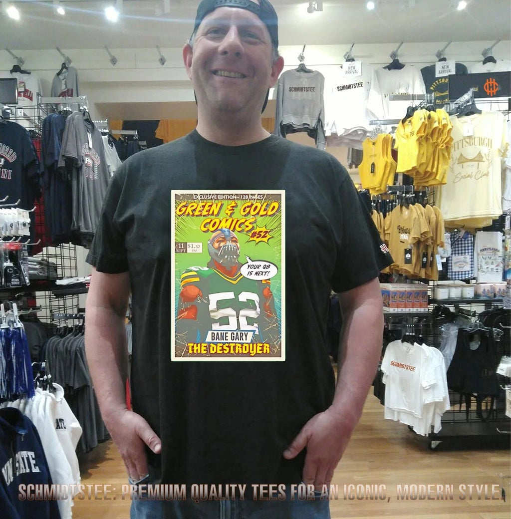 Rashan Gary Green Bay Packers green & gold comics shirt