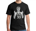 Larry Bird Middle Finger Unisex T-Shirt