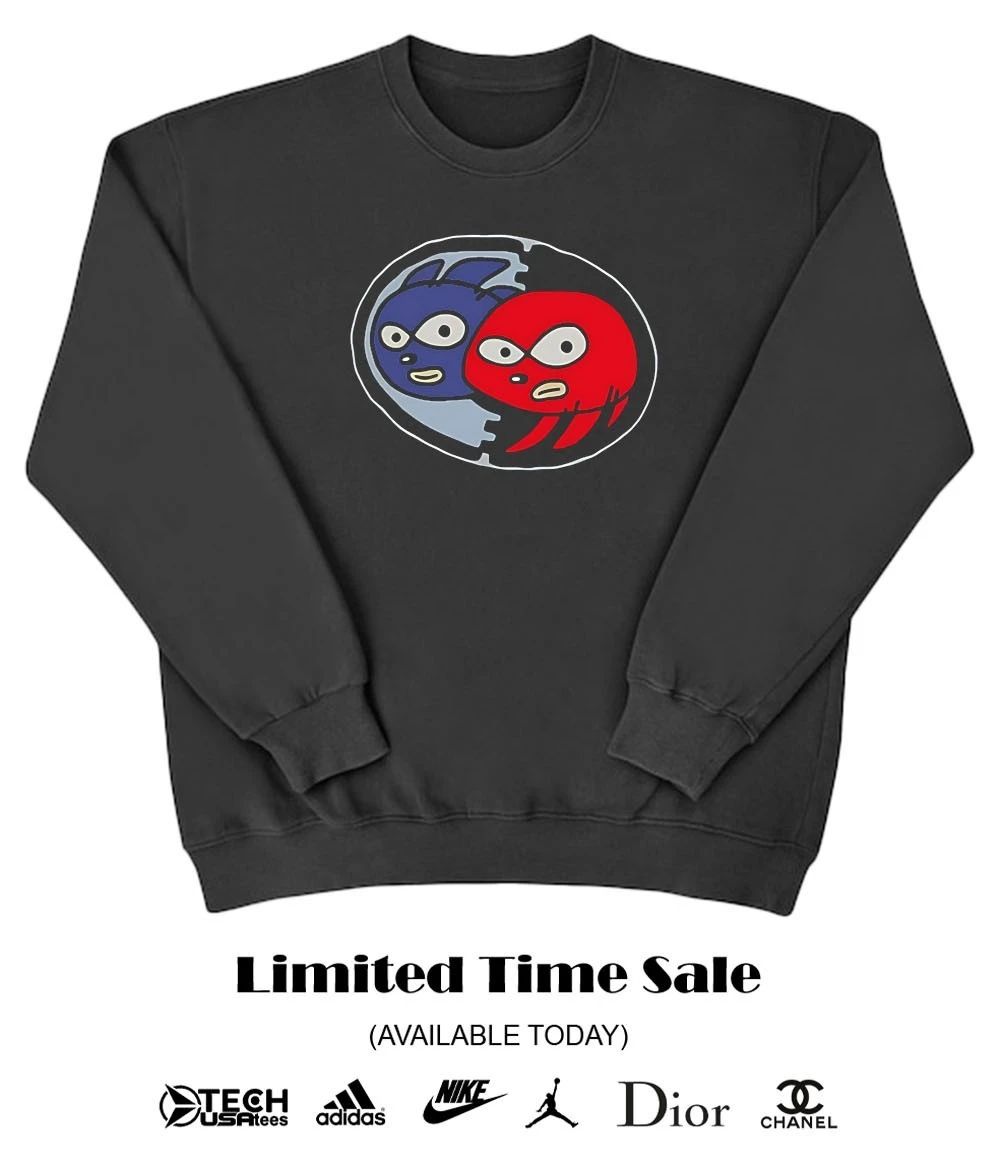 Sanic and Knackles logo parody shirt