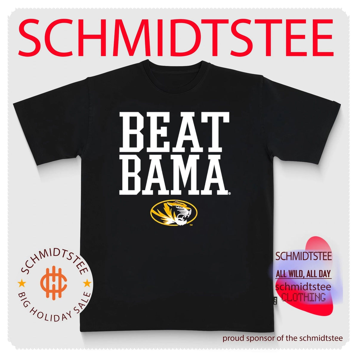 Missouri Tigers Beat Bama NCAA 2026 shirt