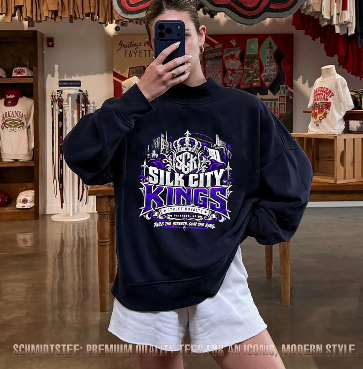 Silk City Kings Kenny Bengal & Bulldog Pittman Purple Reign shirt