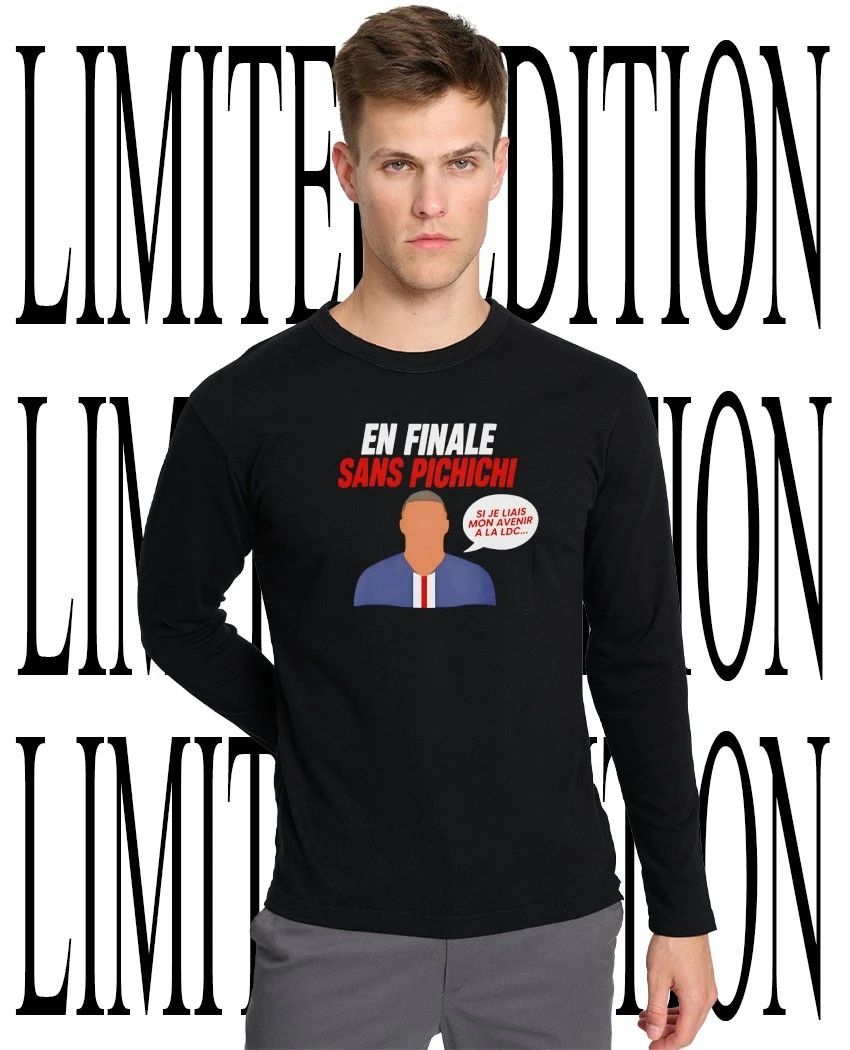 Kylian Mbappe En Finale Sans Pichichi PSG Soccer Ligue 1 shirt