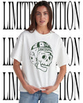 Leather Helmet Hutson Skull shirt