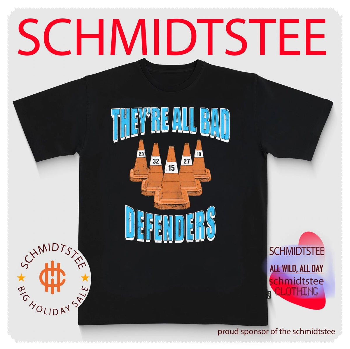 They’re all bad defenders vintage shirt
