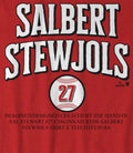 Sal Stewart #27 Cincinnati Reds Salbert Stewjols shirt