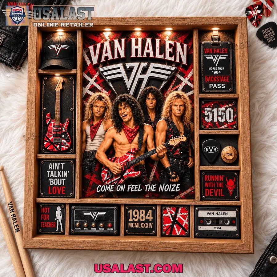 Van Halen Custom Frame Light Box