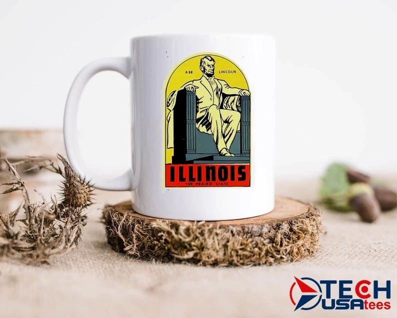 Abe Lincoln Illinois The Prairie State shirt