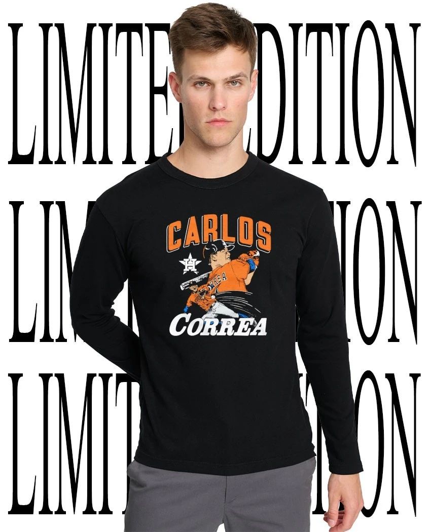 Carlos Correa Houston Astros Vintage Baseball Graphic shirt