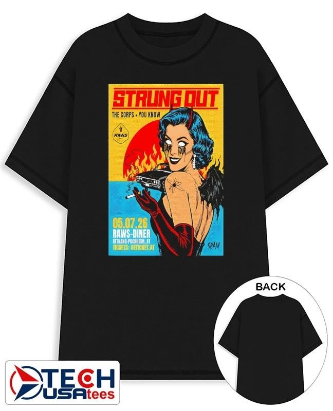 Strung Out Tour Attnang-Puchheim AT On Jul 5 2026 shirt