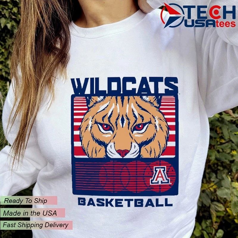 Arizona Wildcats Basketball Staredown mascot shirt