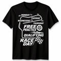 Unisex F1 Formula 1 Days Of The Week T Shirt Handmade Racing Fan Gift Tee
