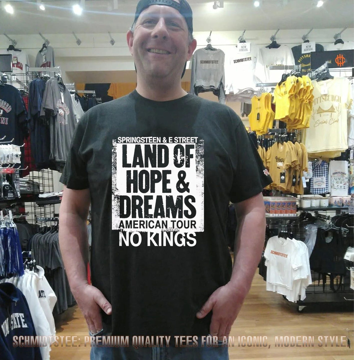 Jack Smith 2026 Land Of Hope And Dreams American Tour No Kings Shirt