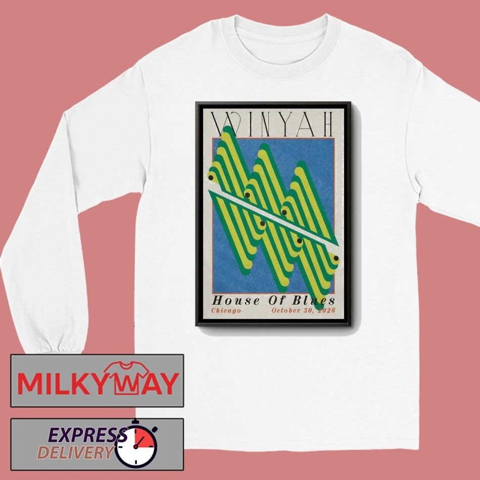 Winyah At House Of Blues Chicago On October 30 2026 Poster shirt