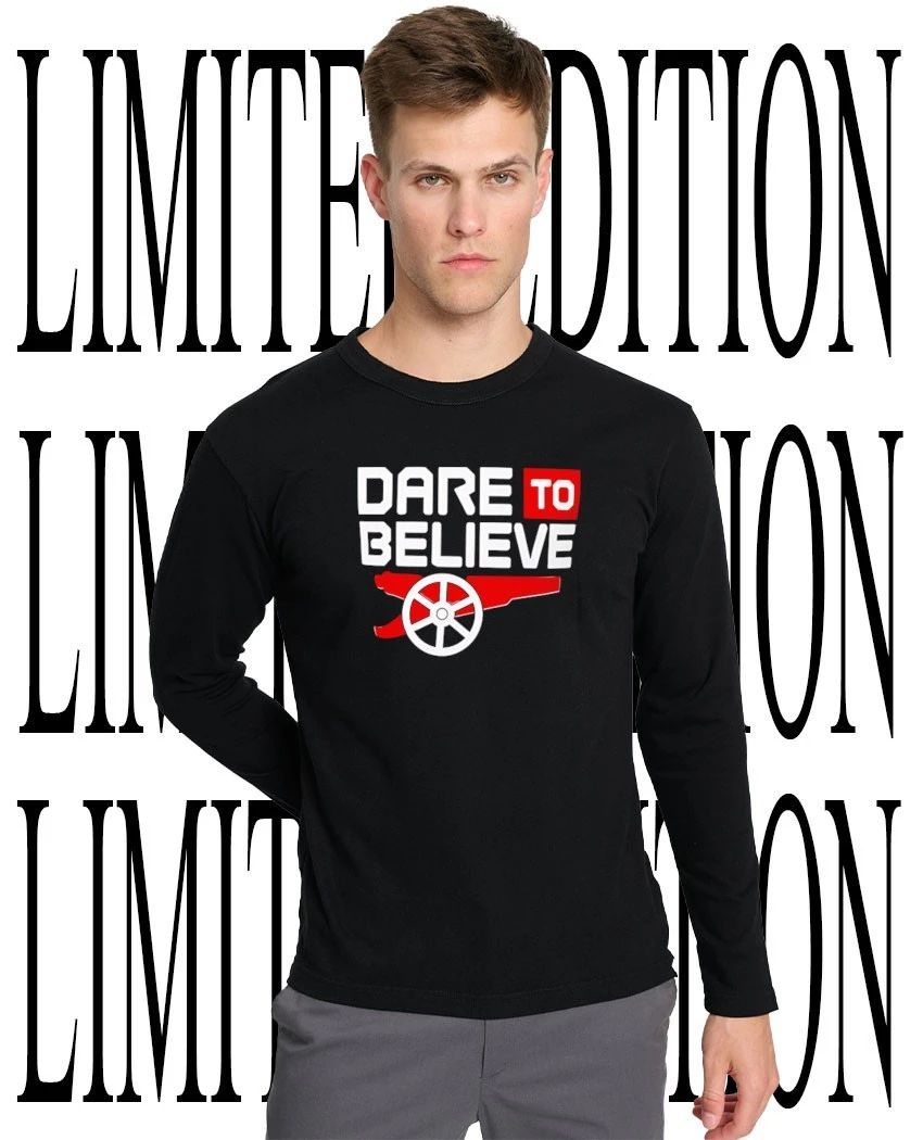 Arsenal FC Dare to Believe shirt