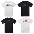 Alpinestars SPS CSF Motorcycle Tee Regular Fit Men's T-Shirt Black White