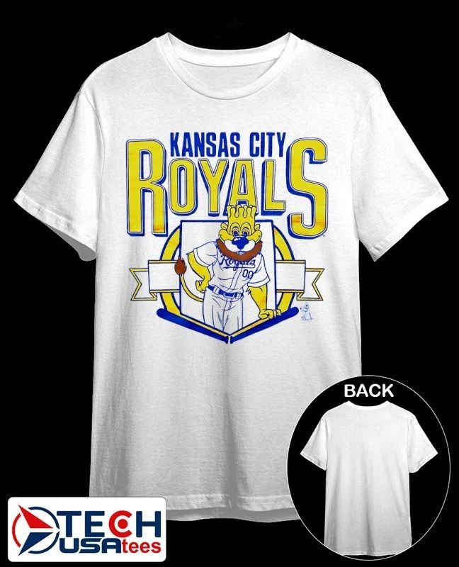 Kansas City Royals Sluggerrr mascot shirt by homage
