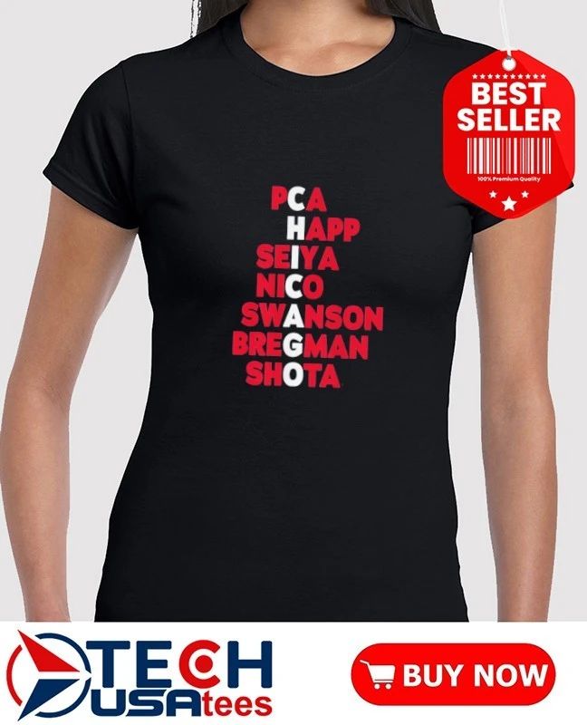 Chicago Cubs PCA Happ Seiya Nico Swanson Bregman Shota players name 2026 shirt by breakingt