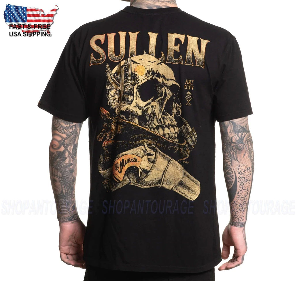 Sullen Art Collective Men's Muerte Premium Fit T-Shirt Short Sleeve SCM7157