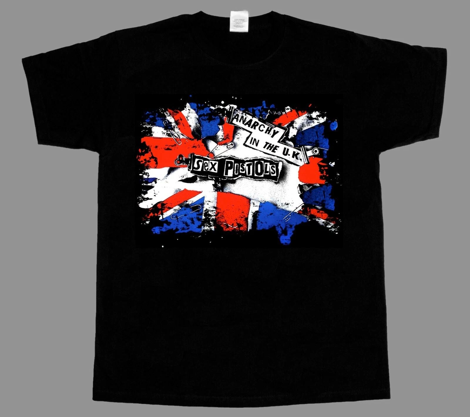 sex pistols anarchy in U.K. NEW BLACK SHORT/LONG SLEEVE T-SHIRT
