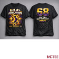 NKCtees Mike Nwoko LSU 68.4% Precision T-Shirt – Top FG% NCAA Tournament 2026 Basketball Tee