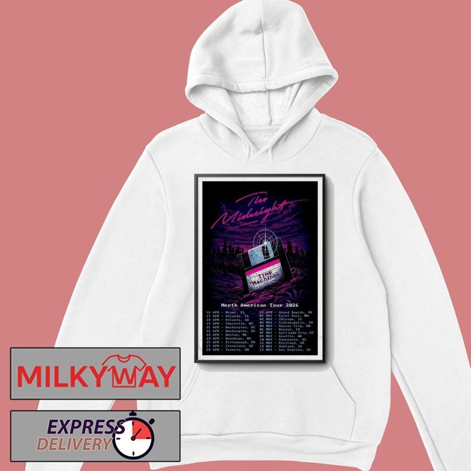 The Midnight﻿ North American Tour 2026 Poster T-Shirt