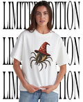 A tick wearing wizard’s hat shirt