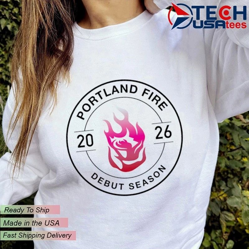 Portland Fire Debut Season 2026 logo shirt