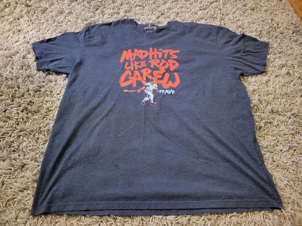 BreakingT T-Shirt Men's XL Mad Hits Like ROD CARE Crew neck Short Sleeve '77