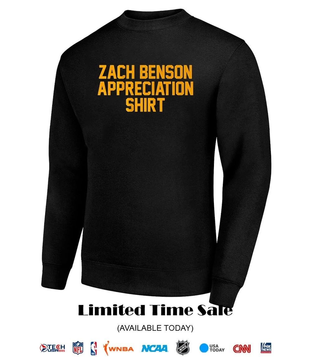 Buffalo Sabres Zach Benson Appreciation shirt