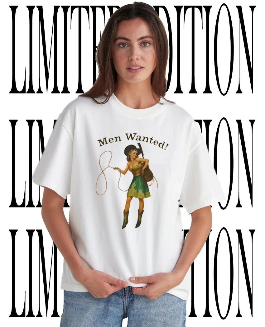 Men wanted cowgirl shirt