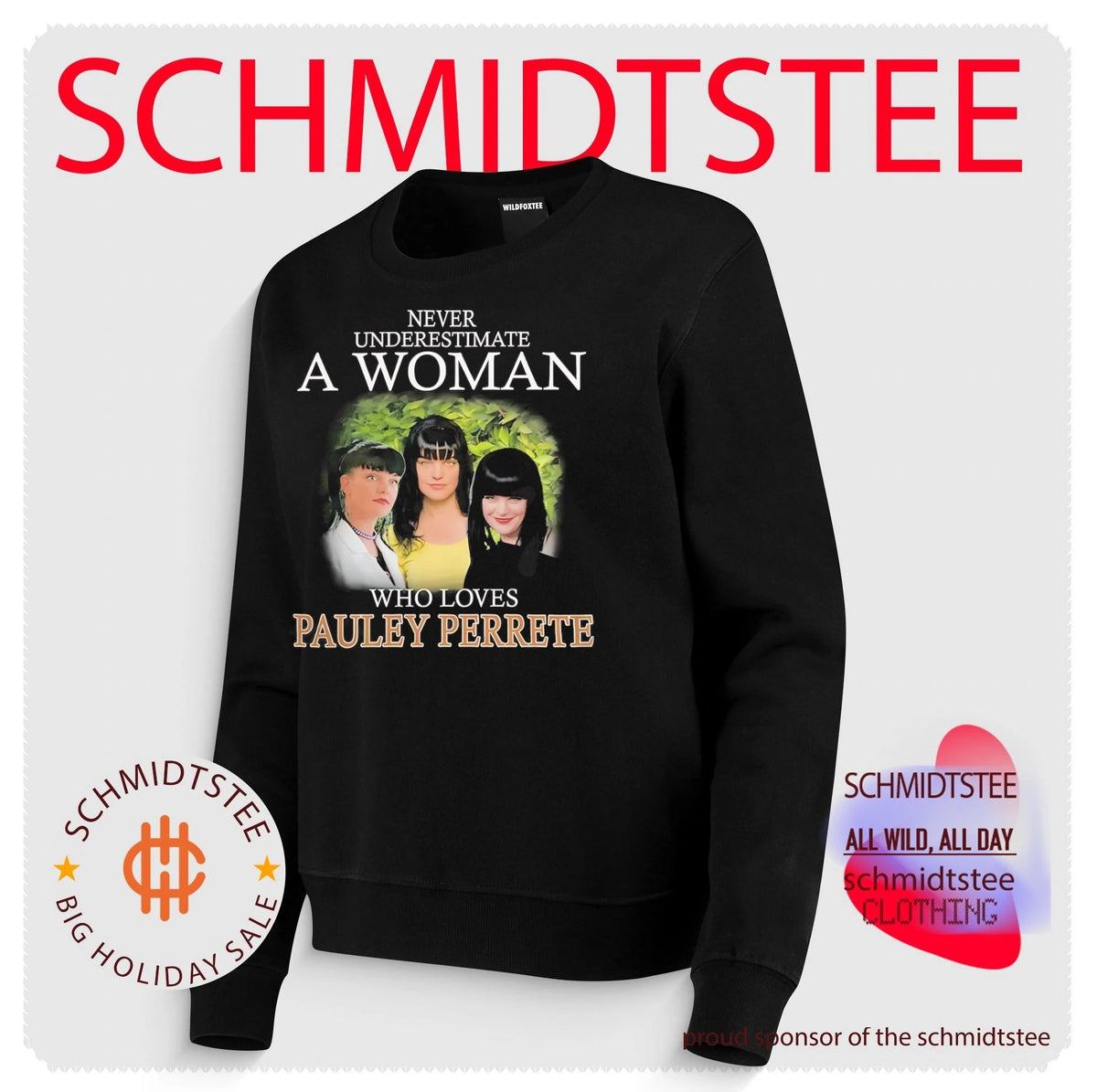 Never underestimate a woman who loves Pauley Perrete shirt
