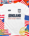 AEW Tournament Soccer England where the best wrestle shirt