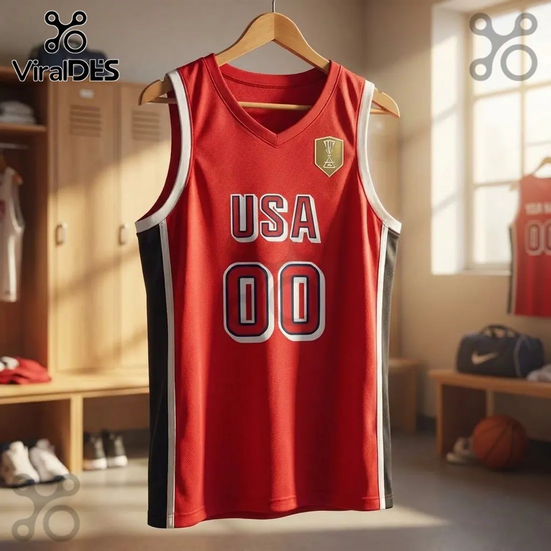 USA Women’s Basketball 2026 FIBA World Cup Red Jersey