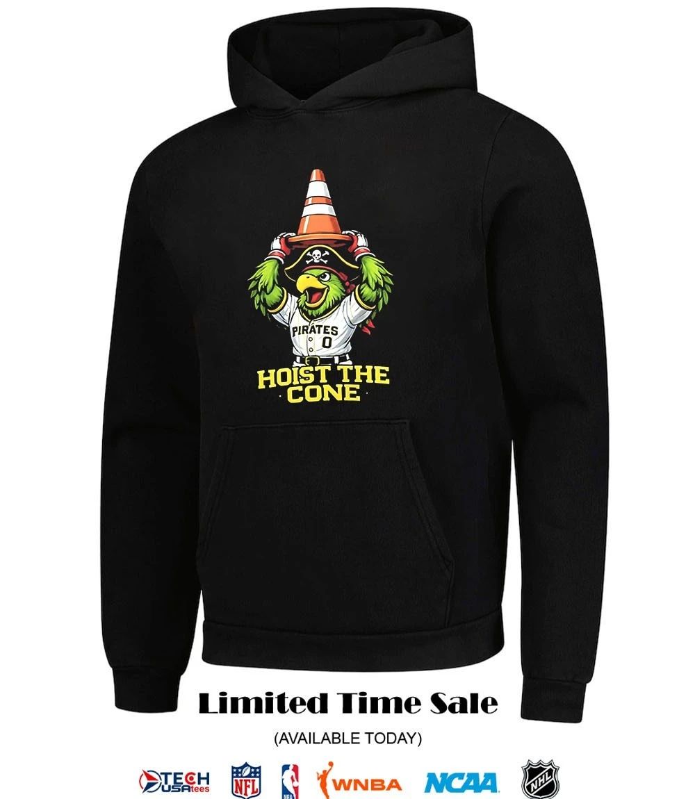 Hoist The Cone Pittsburgh Pirates Baseball mascot shirt