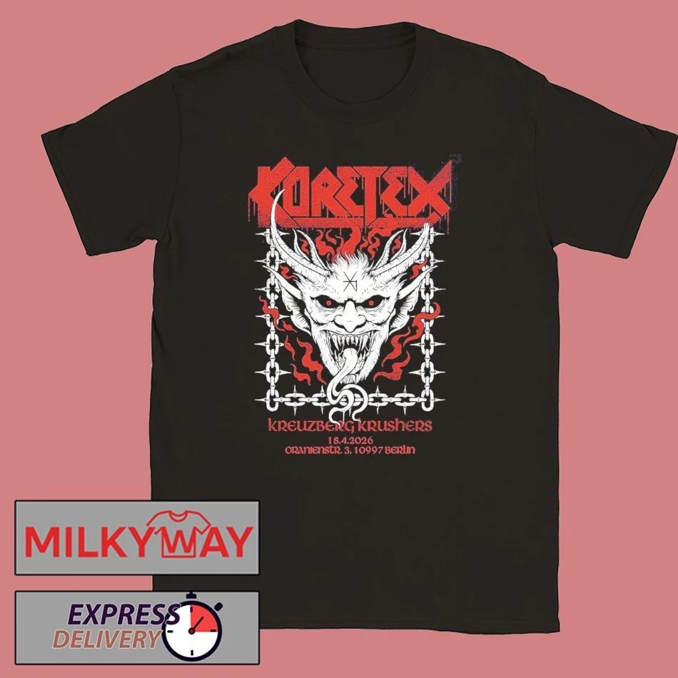 Kreator X Coretex Berlin Germany 2026 Exclusive Tee At Oranienstr Kreuzberg Krushers April 18 2026 shirt