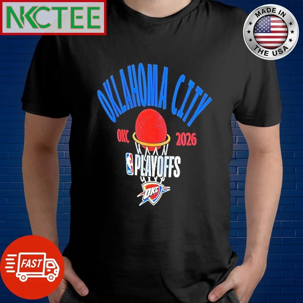 Oklahoma City Thunder Basketball 2026 Playoff Participant Stand Logo shirt
