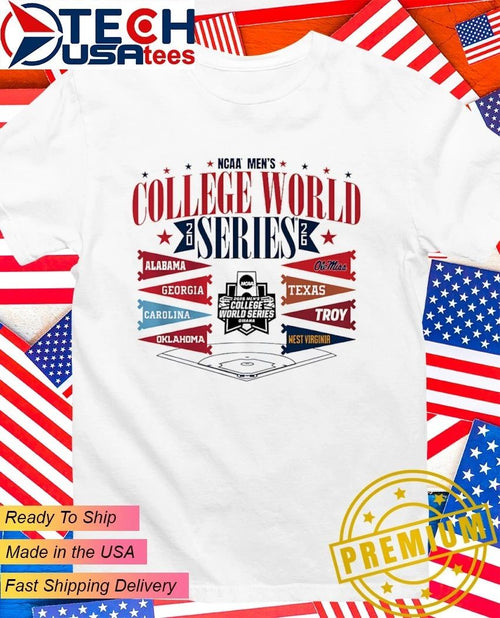 8 Team 2026 NCAA Men’s College World Series Field shirt