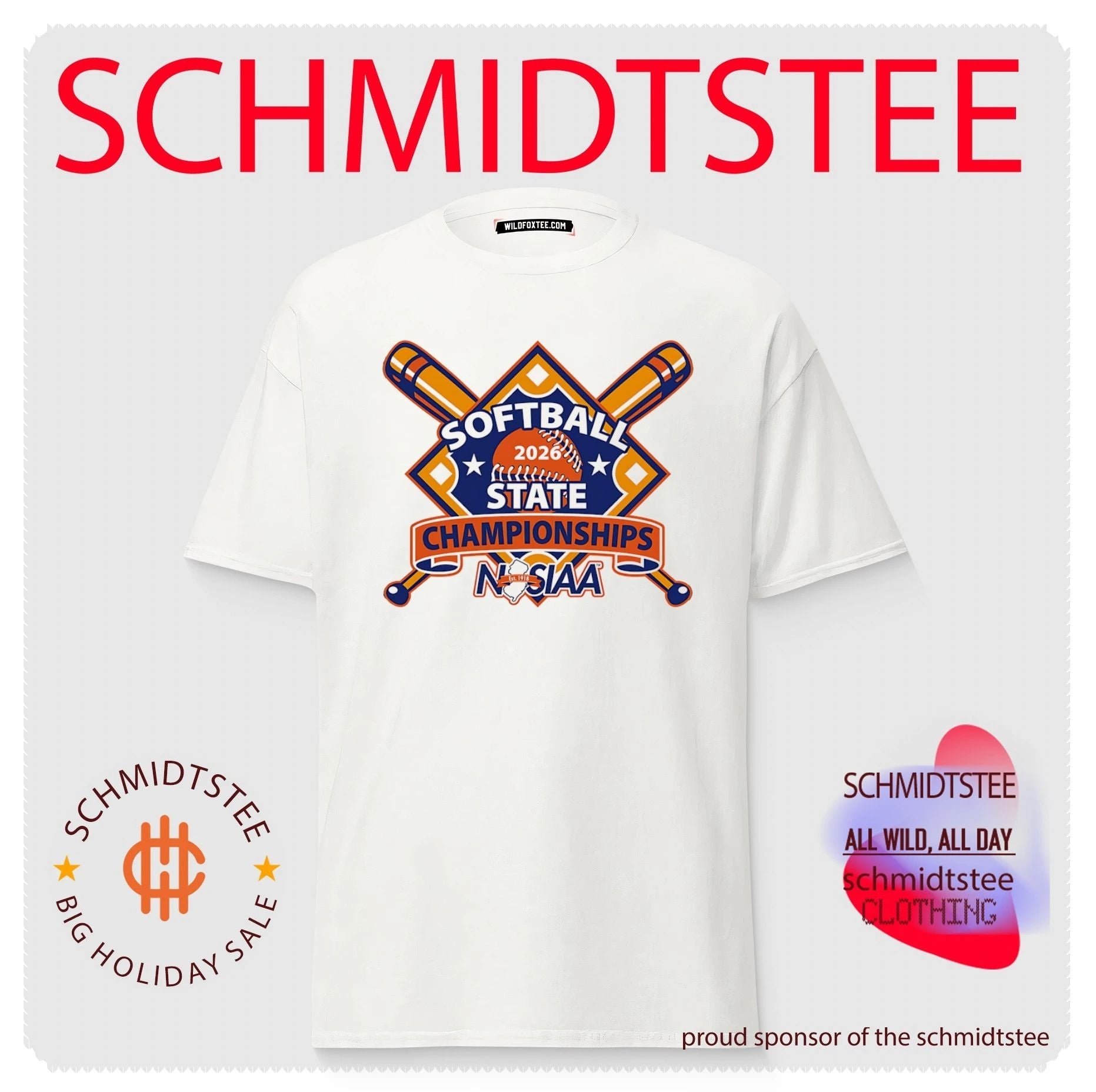 2026 NJSIAA Softball State Championship logo shirt