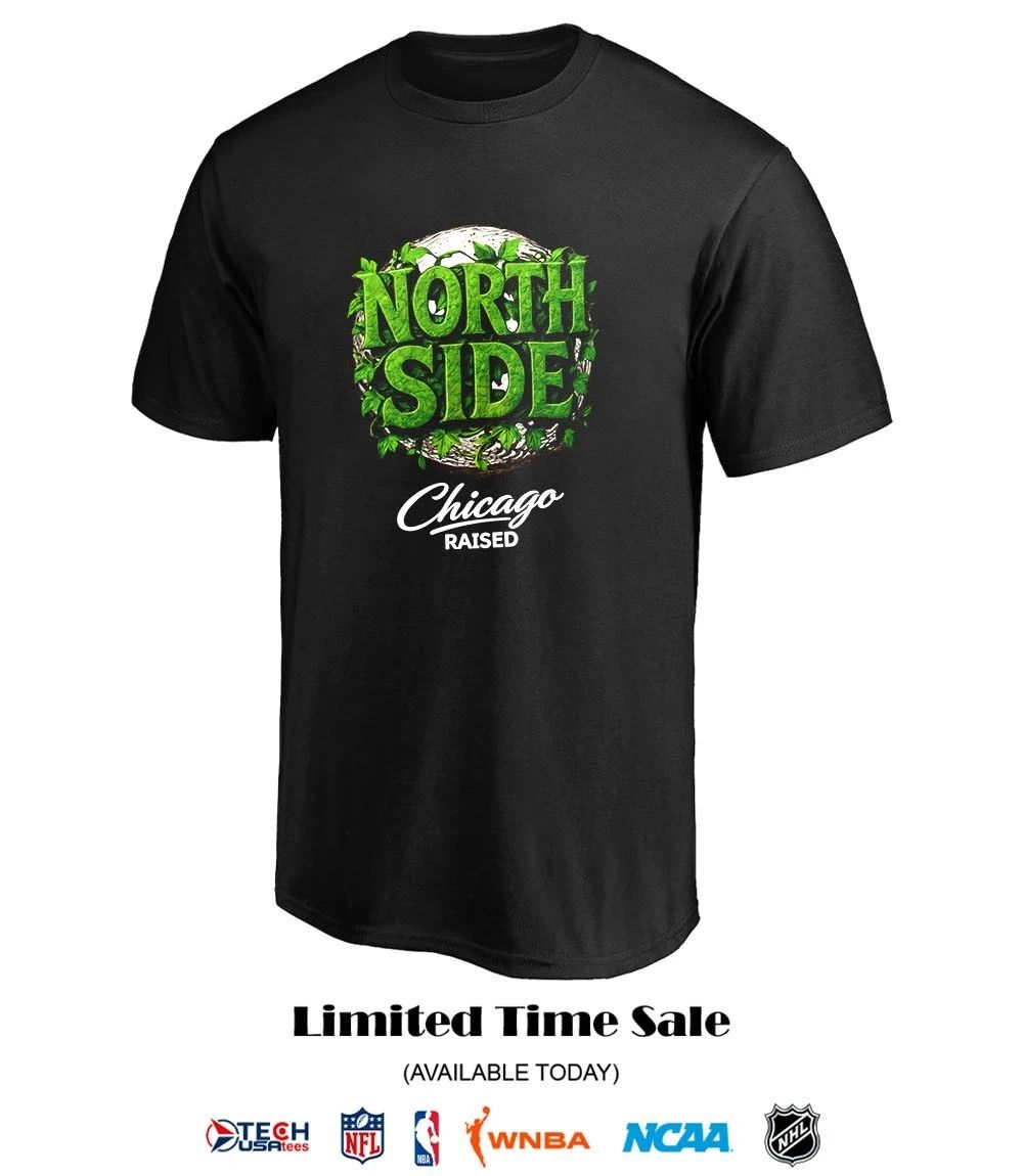 North Side Chicago Cubs Raised shirt