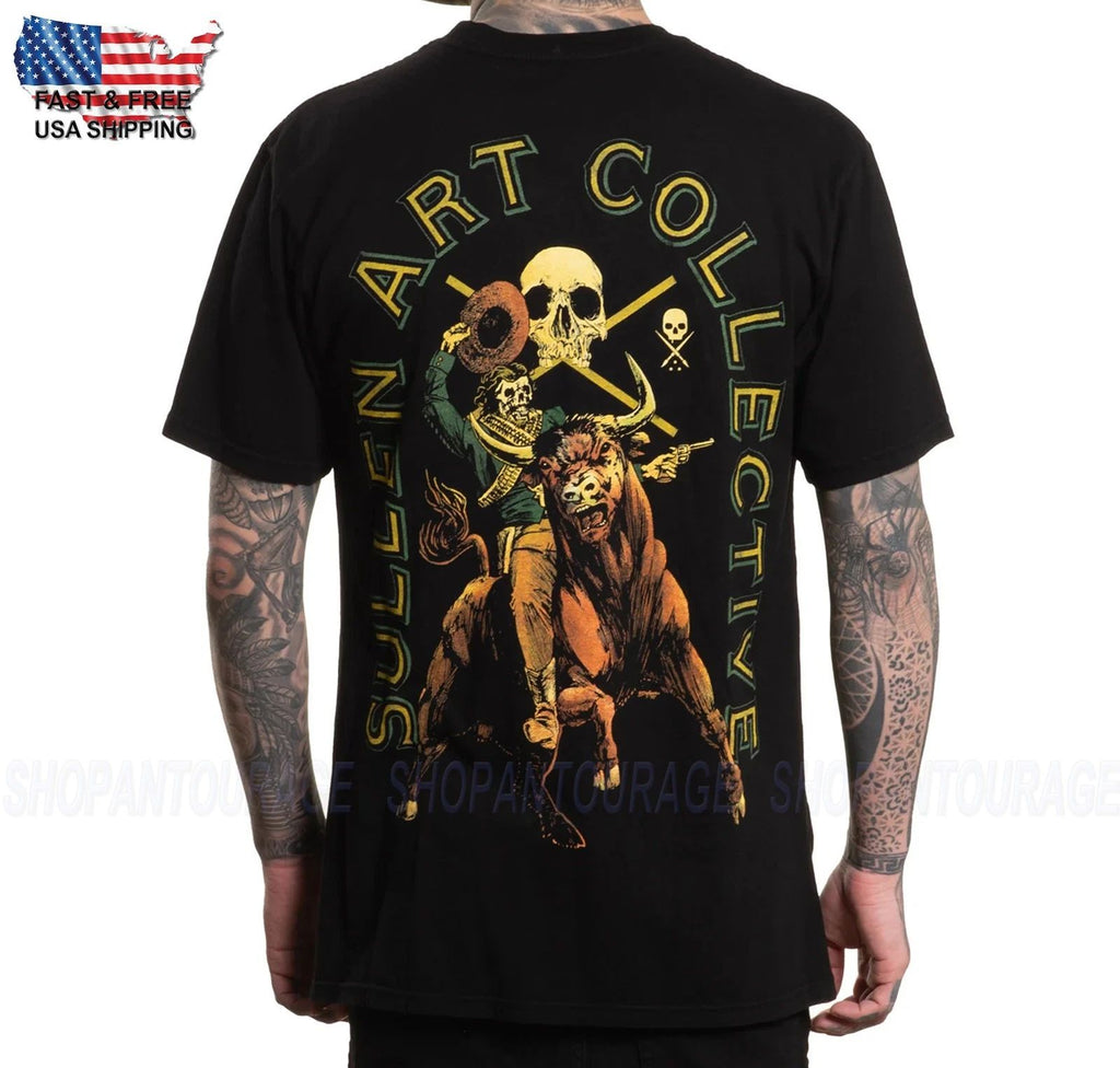 Sullen Art Collective Paseo Salvaje Premium SCM7159 Short Sleeve T-shirt For Men