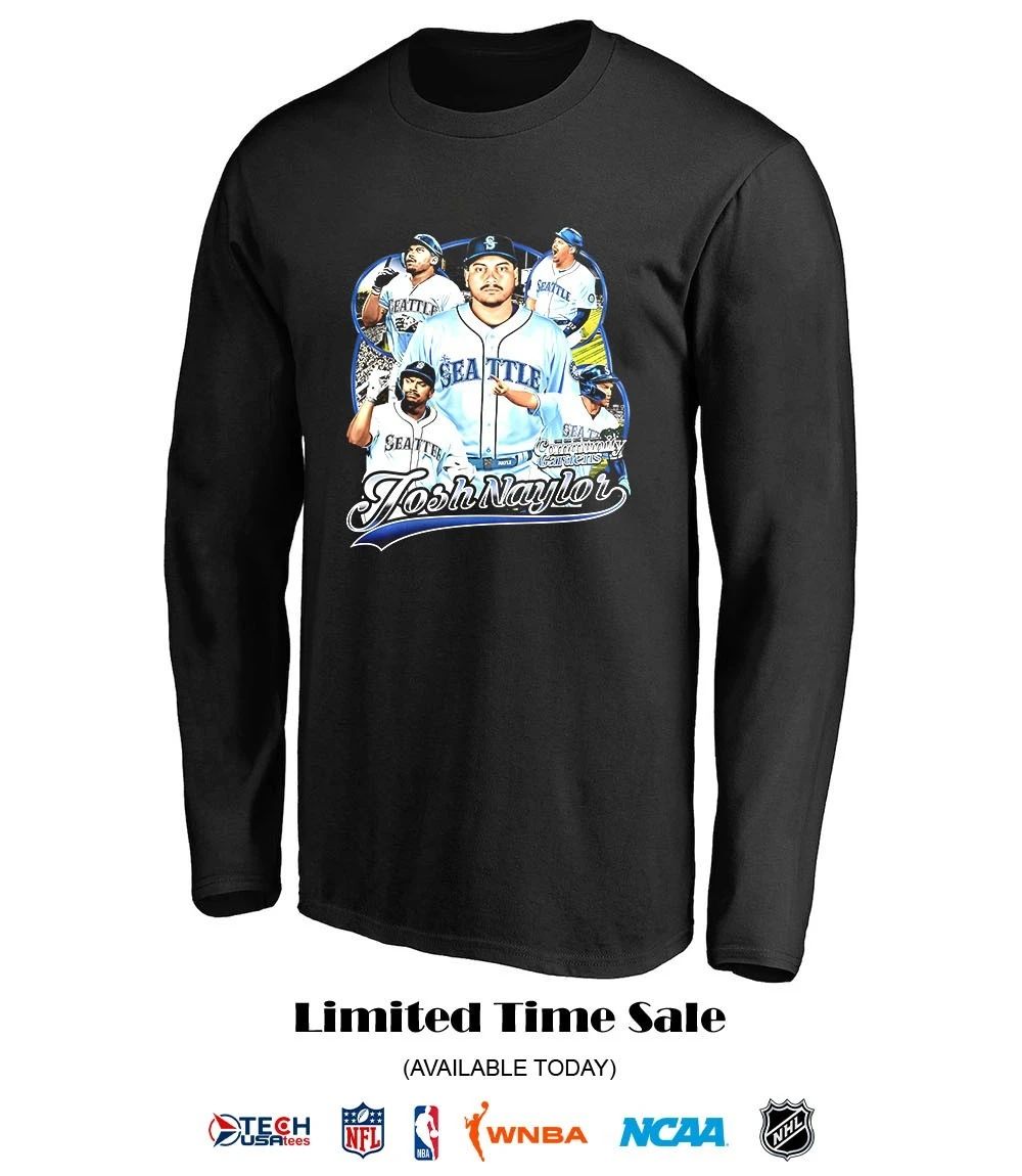 Josh Naylor Seattle Mariners Baseball graphic shirt