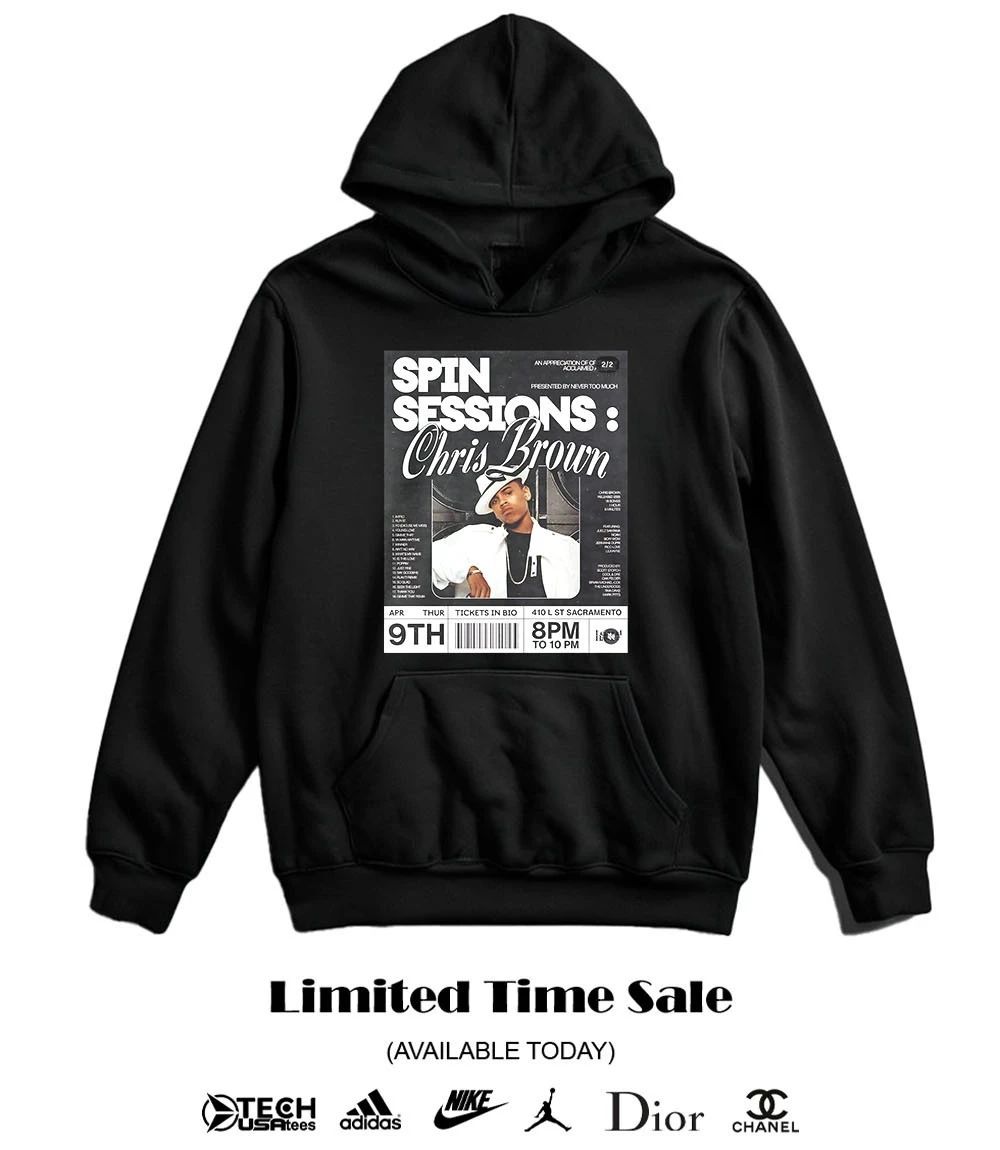 Spin Sessions Chris Brown shirt