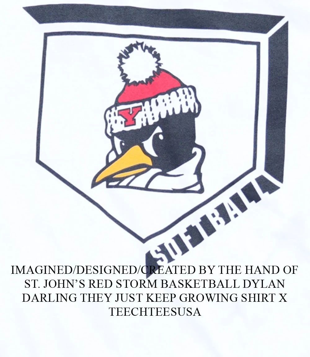 Youngstown State Penguins Softball vs. Mercyhurst logo shirt